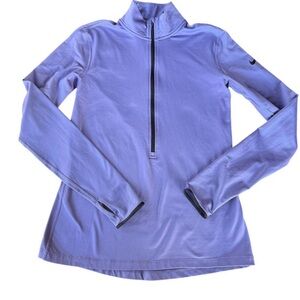 Nike Purple Long Sleeve Top